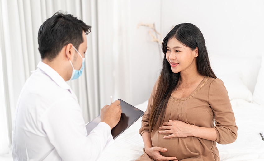 การดูแลสุขภาพในระหว่างตั้งครรภ์
